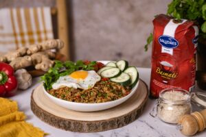 imagen receta Arroz com carne moída: Uma refeição rápida e saborosa