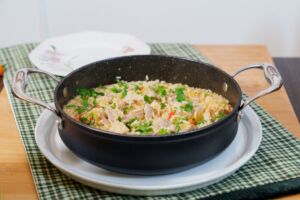 imagen receta Suã com arroz: receita deliciosa e fácil