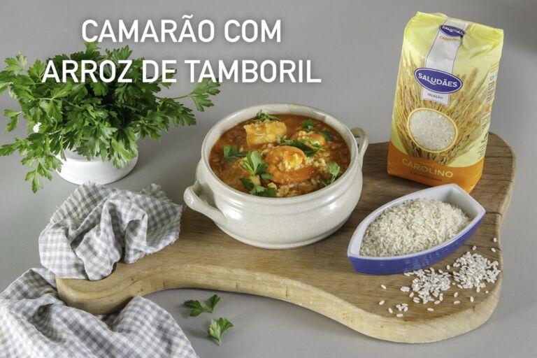 Foto de Camarão com arroz de tamboril: receita completa