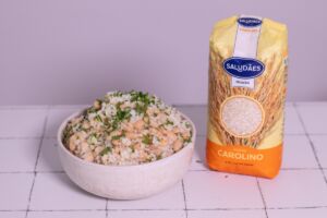 imagen receta Receita de arroz de feijão branco